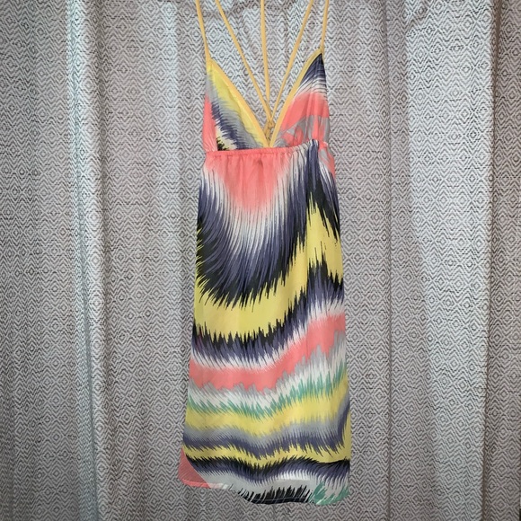 PacSun Women's Kirra backless halter top dress sm - Picture 2 of 5